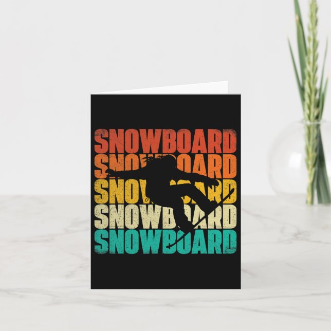 Carte Snowboard - Snowboard Snowboard Downhill Inst (Devant)