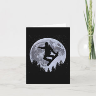 Carte Snowboarder Moon Snowboard Freestyle Pro Snowbo
