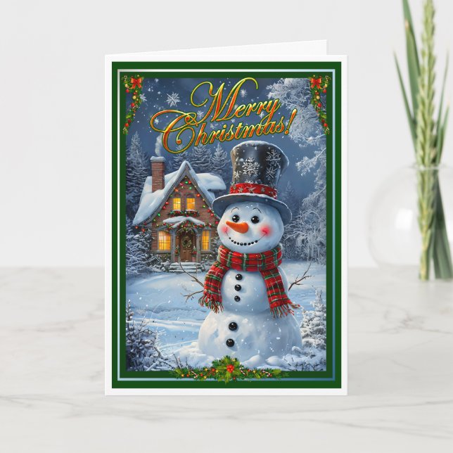 Carte Snowman (Devant)