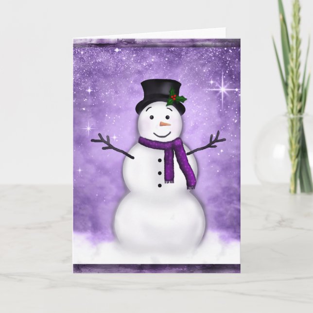 Carte Snowman (Devant)