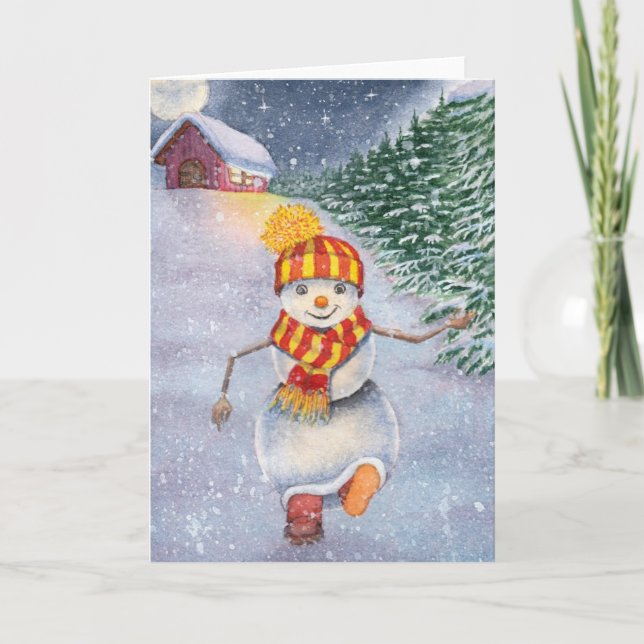 Carte Snowman (Devant)