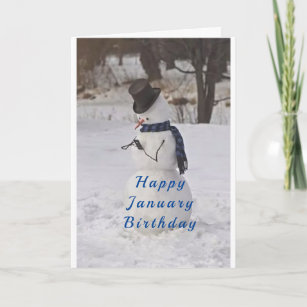 5 - 12 ou 14 cartes invitation anniversaire hiver bonhomme de neige réf 474