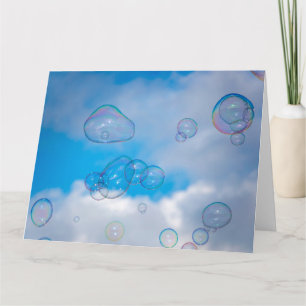 Carte Soap bubbles