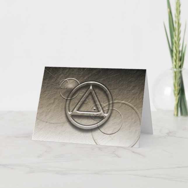 Carte SOBRIETY BALANCE HARMONIE Sober Recovery Card (Devant)