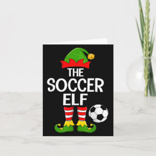 Carte Soccer Elf Xmas Correspondant Famille Elf Squad Ch