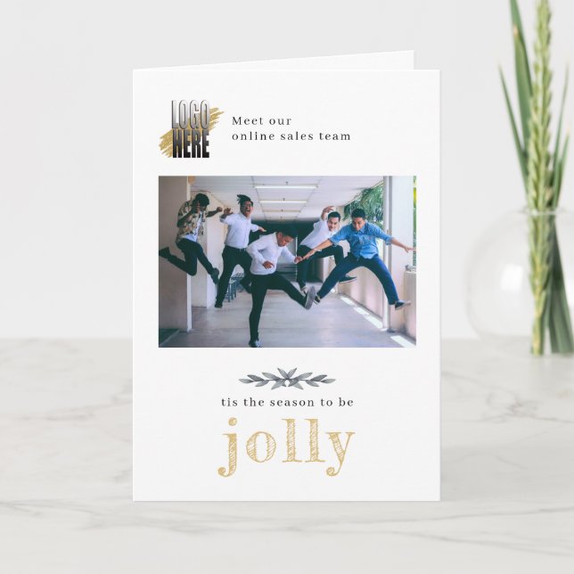 Carte Société contemporaine Photo Jolly Noël (Devant)