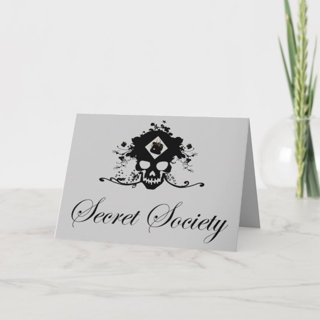 Carte Société secrète - (Devant)