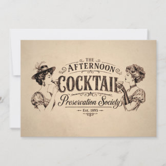 Carte Société Victorienne de Préservation du Cocktail de