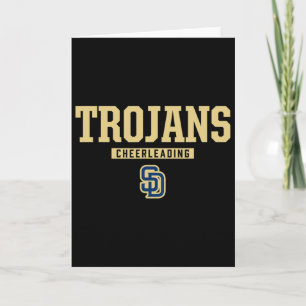 Carte Soddy-daisy Trojans Logo Cheerleading Lycée 