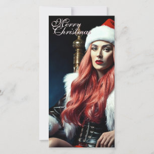 Carte Soeur la plus chaude de père Noël - Merry Xmas 031