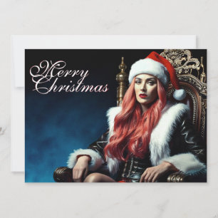 Carte Soeur la plus chaude de père Noël - Merry Xmas 031