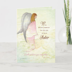 Carte Soeur Sympathy Angel