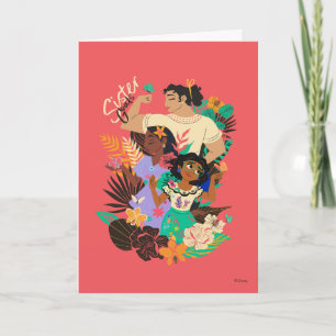 Carte Soeurs Encanto   Sister Buts Floral Graphic