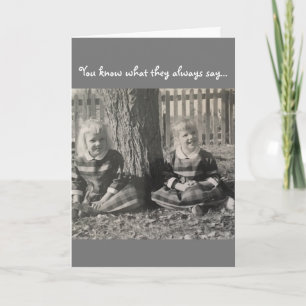 Carte Soeurs Vintages