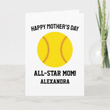 Softball Mom Happy Mothers Day