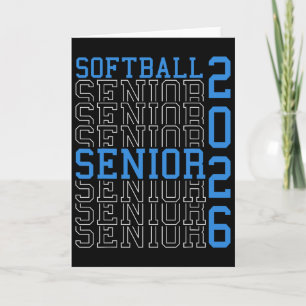 Carte Soirée des finissants de softball Finissants de so