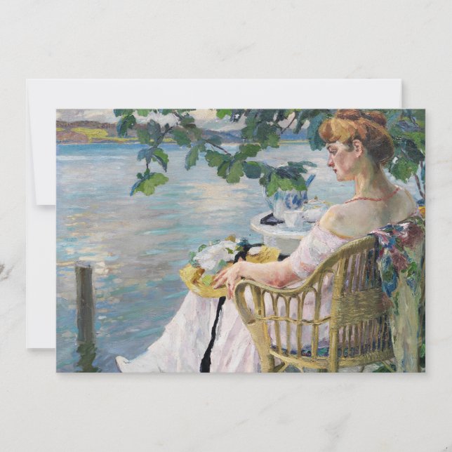 Carte Soirée d'été | Edward Cucuel (Devant)