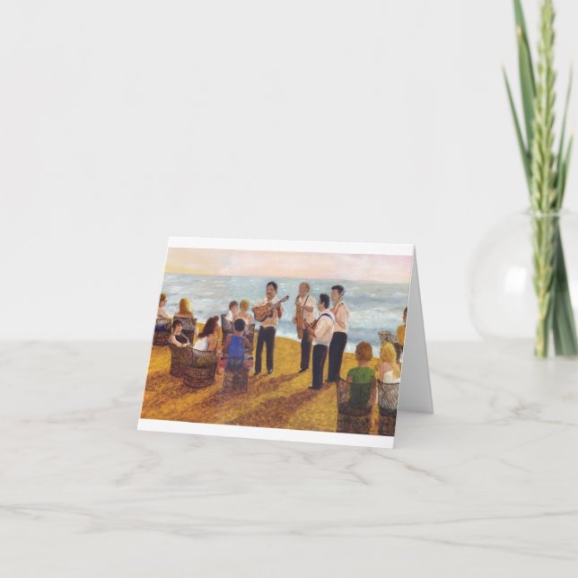 Carte Soirée Serenade (Devant)