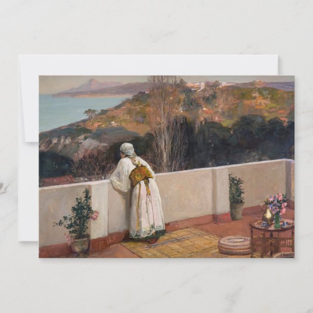 Carte Soirée, Tanger | Sir John Lavery (Devant)