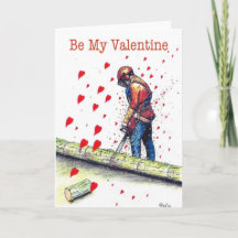 Sois ma Saint-Valentin Arboriste Chainsaw