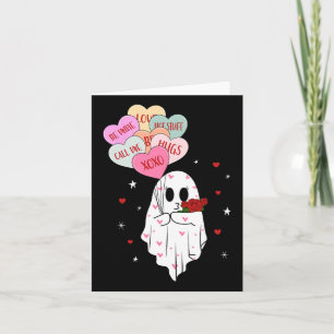 Carte Sois mon fantôme de la Saint-Valentin avec Bylloon