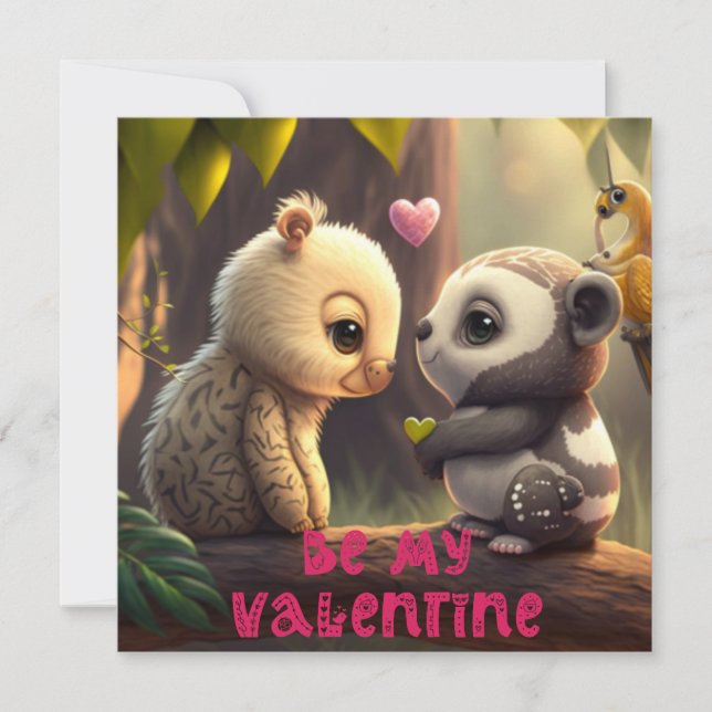 Carte Sois mon Valentin (Devant)