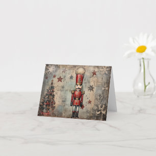 Carte Soldat vintage Nutcracker
