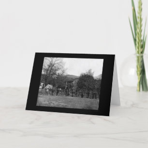 Carte Soldats par le palais de justice 1865 d'Appomattox