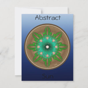 Carte Soleil vert