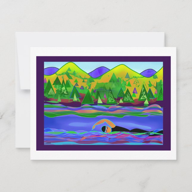 Carte Solo en eau libre (Devant)