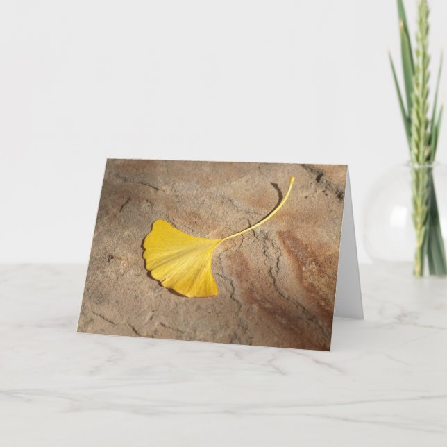 Carte soloe de Ginkgo (Devant)