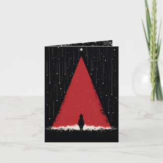 Carte Solstice de minuit : Noël gothique