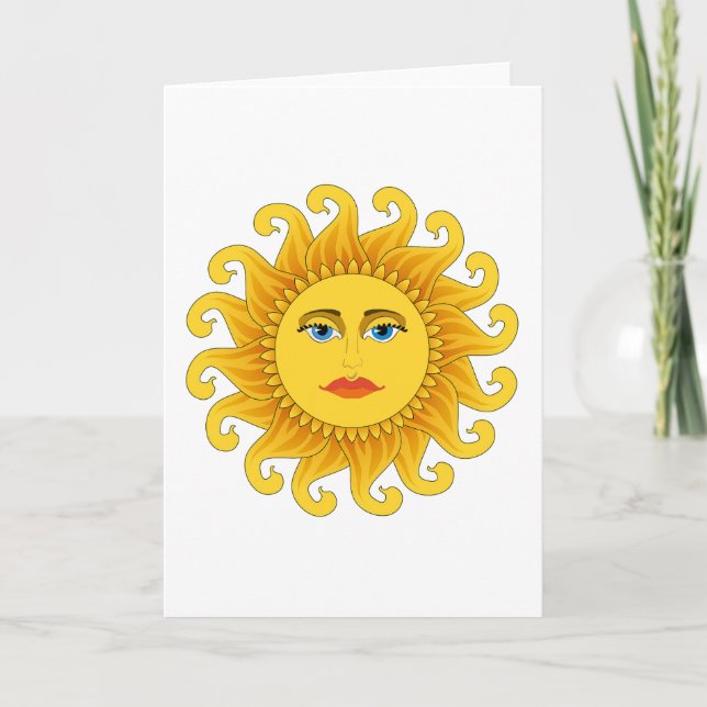 Carte solstice d'été (Devant)