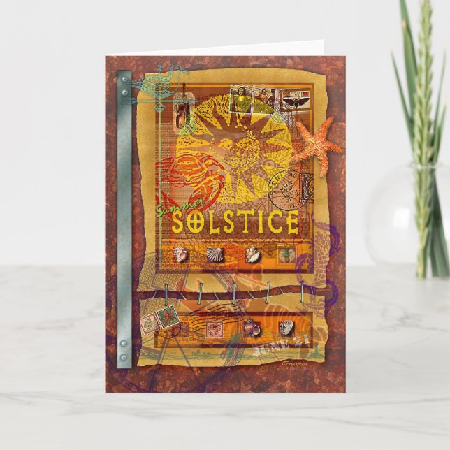 Carte Solstice d'été (Devant)