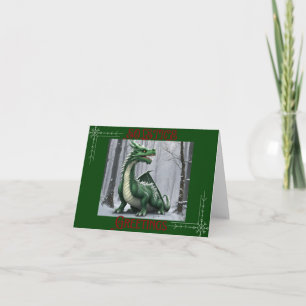 Carte Solstice d'hiver