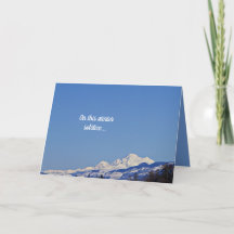 Solstice d'hiver ! Snowy Mountain Winter Scene