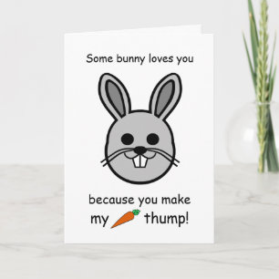 Carte Some Bunny vous aime, Lapin de la Saint-Valentin