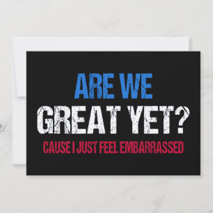 Carte Sommes-Nous Encore Grands ? Je Me Sens Juste Embar