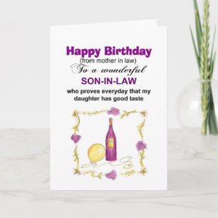 Carte son anniversaire