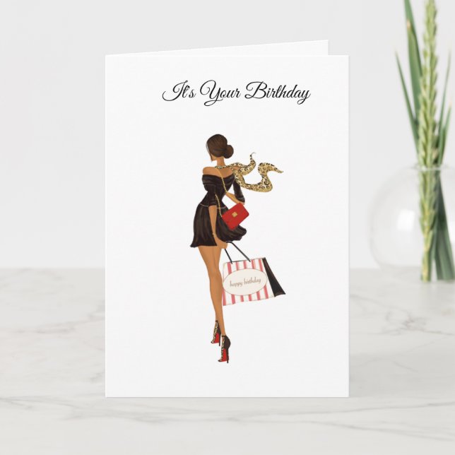 Carte Son anniversaire (Devant)