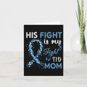 Carte Son combat est mon combat T1d Maman Diabète Sensib