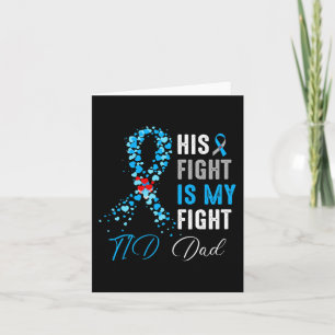 Carte Son combat est Mon combat T1D Papa Sensibilisation
