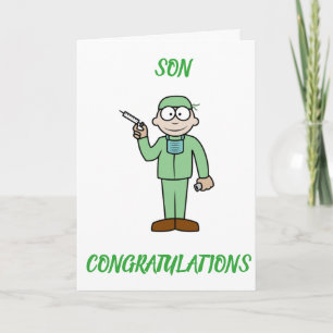 CARTE ***SON** DEVIENT MÉDECIN SI FIER