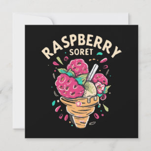 Carte Sorbet de framboise