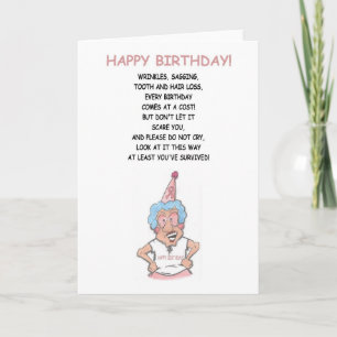 CARTE SORCIÈRE D'ANNIVERSAIRE
