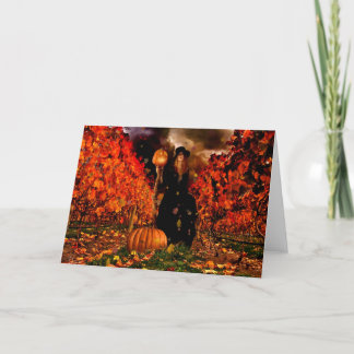 Carte Sorcière d'automne