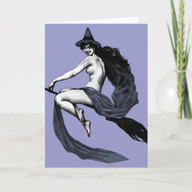 Carte Sorcière vintage (Devant)
