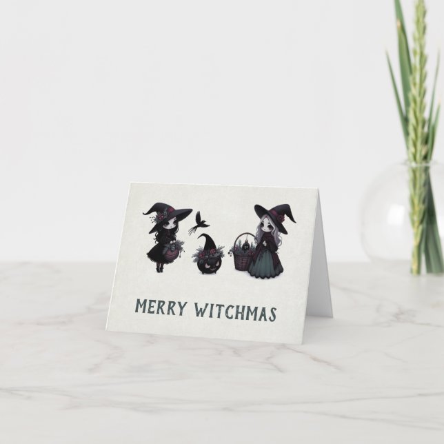 Carte Sorcières de Noël (Devant)