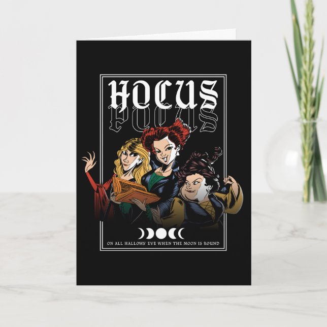 Carte Sortilège Sanderson Hocus Pocus (Devant)