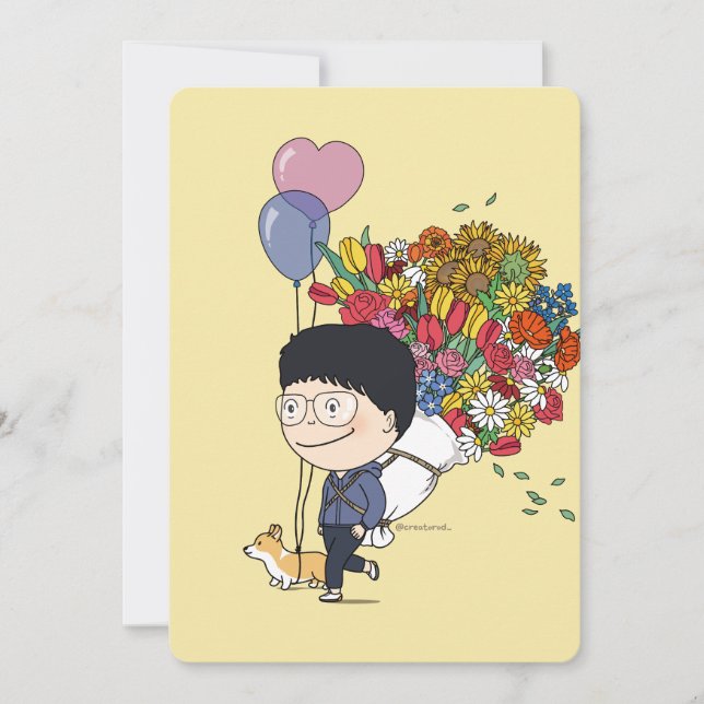 Carte sosoHoney(68) Bouquet (Devant)